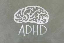 Image of a brain with letters ADHD; photo credit to Pexels Tara Winstead