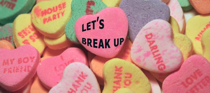 breakup heart image