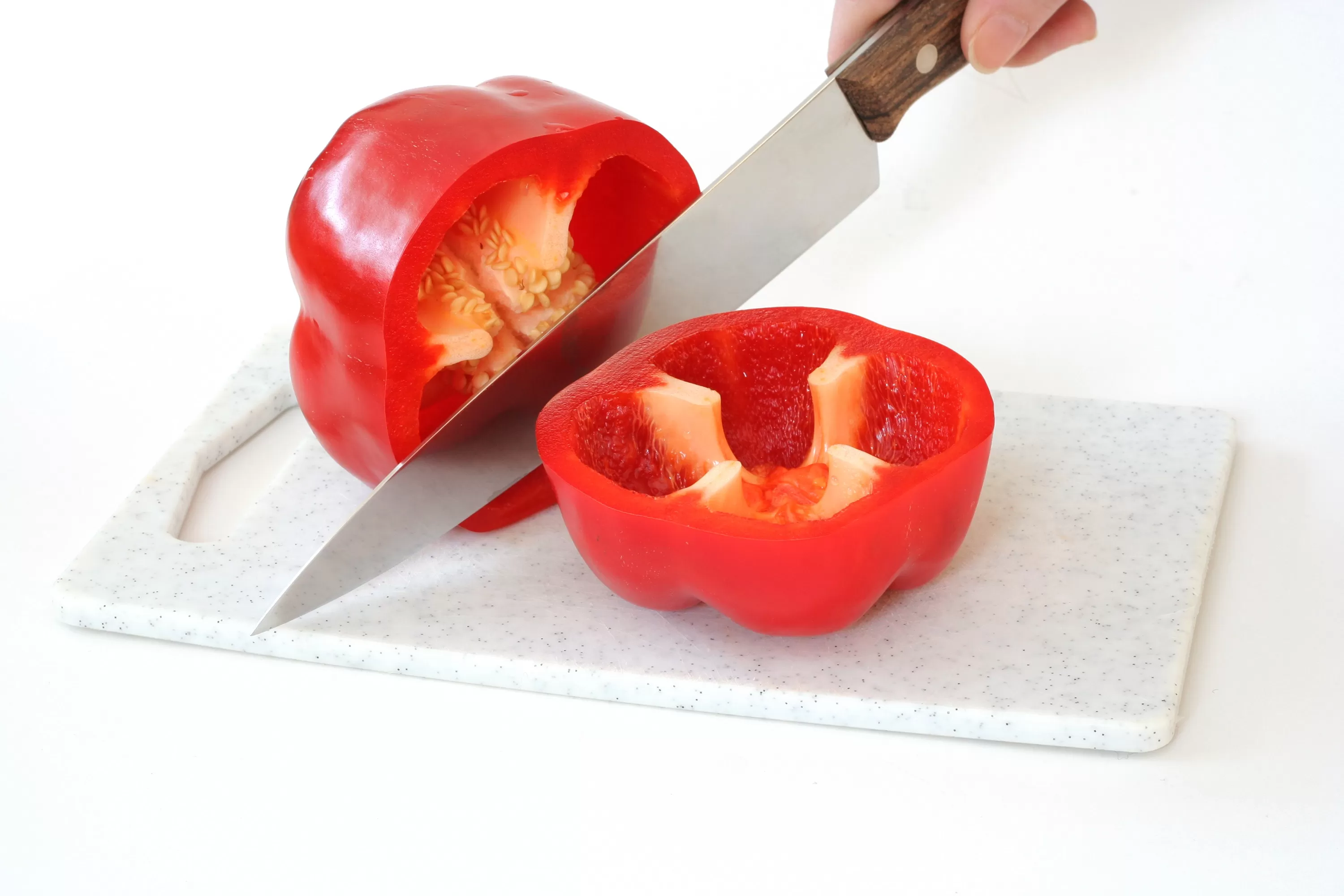 chopped tomato image